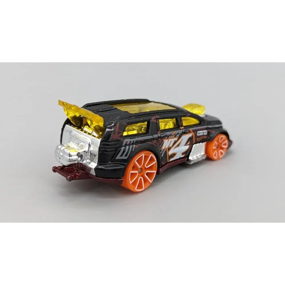 Mattel 2014 Hot Wheels Black Red Orange Nitro Tailgator 1:64 Diecast Car